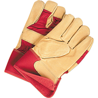 Superior Warmth Winter-Lined Fitters Gloves, Large, Grain Pigskin Palm, Thinsulate Inner Lining Action Paper