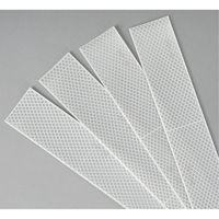 3M Scotchlite Diamond Grade Conspicuity Sheeting Series 983, 2" W x 12" L, White Action Paper