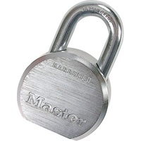 Padlocks, Keyed Different, Hardened Steel, 2-1/2" Width Action Paper