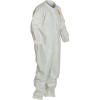 ProShield&reg; 60 Coveralls, Small, White, Microporous Action Paper