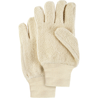 Heat-Resistant Gloves, Terry Cloth, Large, Protects Up To 200° F (93° C) Action Paper