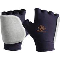 Enveloppe protectrice pour gant droit contre les impacts lat&eacute;raux et de la paume, T-petit, Paume en Cuir fleur, Poignet &agrave; enfiler Action Paper