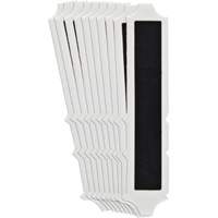 Quick-Align&reg;Individual Gothic Number and Letter Labels, I, 4" H, Black Action Paper