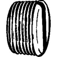 Pipe Plug (Slotted), 1/8" Dia., Brass Action Paper