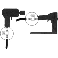 Mini Regulators, 1/4" NPT, 165 PSI Max. PSI, Modular Action Paper