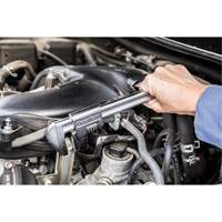 Automotive Wrench, 11" L, 19.3 mm Max Width, Chrome Action Paper