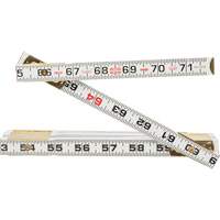 R&egrave;gle plate Red End, 6' lo, Bois Action Paper