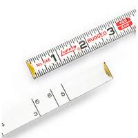 R&egrave;gle de maçon Red End, 6' lo, Bois, Graduations de 1/16" Action Paper