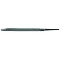 Extra Slim Taper File with Red Handle, Triangle, 6", Single Action Paper