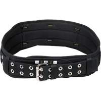 Ceinture de confort matelass&eacute;e de 5" de largeur, Nylon, Noir Action Paper