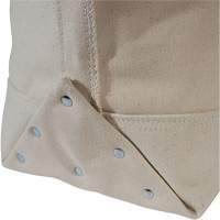 Heavy-Duty 17" Tool Bag, Canvas, 1 Pockets, Beige/Black Action Paper