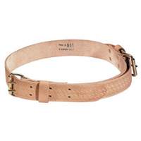 Ceinture pour fil d'attache robuste de monteur de charpentes m&eacute;talliques, Cuir, Havane Action Paper