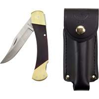 Sportsman Knife with Drop Point Blade Action Paper