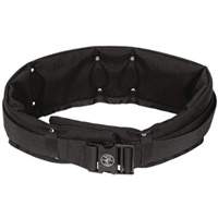 Grande ceinture &agrave; outils rembourr&eacute;e PowerLine, Nylon, Noir Action Paper
