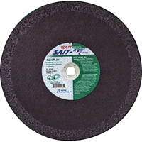 C24R Concrete High Speed Cut-Off Wheel, 12" x 1/8", 1" Arbor, Type 1, Aluminum Oxide, 6300 RPM Action Paper