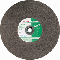 C24R Concrete High Speed Cut-Off Wheel, 14" x 1/8", 1" Arbor, Type 1, Silicon Carbide, 5400 RPM Action Paper