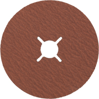 Fibre Disc, Ceramic, 80, 4-1/2" Dia x 7/8" Arbor Action Paper