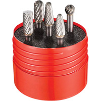 VA Cut Rotary Burr Set, 5 Pieces Action Paper