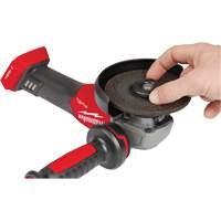 Meuleuse &agrave; frein avec interrupteur &agrave; glissi&egrave;re One-Key M18 Fuel (outil seulement), Roue de 4-1/2" ou 5", 18 V Action Paper