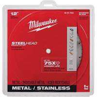 Lame &agrave; tronçonner au diamant Steelhead, 12", Pour M&eacute;tal Action Paper