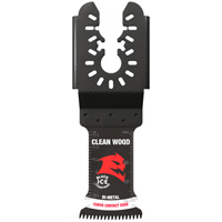 Lame oscillante Bi-Metal Demo Demon de taille universelle 1-1/4" pour bois propre Action Paper