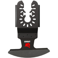 Lame oscillante au grain en diamant de taille universelle 2-3/4" pour coulis Action Paper