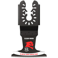 Lame oscillante Bi-Metal Demo Demon de taille universelle 2-1/2" pour bois propre Action Paper