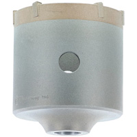 SDS-Plus Carbide Tipped Thin Wall Core Bit, 2-9/16", 3" Depth of Cut Action Paper