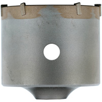 SDS-Plus Carbide Tipped Thin Wall Core Bit, 2-11/16", 3" Depth of Cut Action Paper