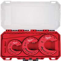 Jeu de coupe-tubes Close Quarters de 3 morceaux, Capacit&eacute; de 1/2"/3/4"/1" Action Paper