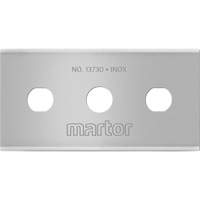 Stainless Steel Industrial Blade with Square Ends, Single Style Action Paper