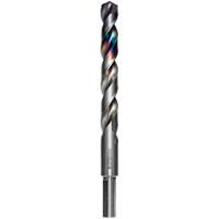 Foret Metal Demon pour aciers doux, tremp&eacute;s et inoxydables, 31/64", Cannelure 4", Pointe de 130° Action Paper
