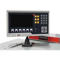 Tour &agrave; m&eacute;tal, dispositif de tournage conique les c&ocirc;nes et affichage num&eacute;rique, 75" lo x 32" la x 53" h Action Paper