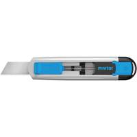SECUNORM 540 Retractable Knife with Styropor Blade No. 17940, 36 mm, Stainless Steel, Heavy-Duty, Aluminum Handle Action Paper