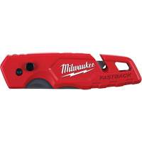 FASTBACK Folding Utility Knife, Metal Handle Action Paper