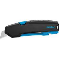 SECUPRO 425 Safety Knife with Rounded-Tip Trapezoid Blade, 21 mm, Plastic Handle Action Paper