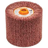 Blendex Surface Conditioning Drum, 4-1/2" Dia. x 4" W, 5/8"-11 Arbor, Coarse Grit Action Paper
