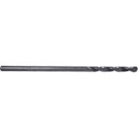 Extra Length Aircraft Extension Drill, 1/8", High Speed Steel, 1-5/8" Flute, 135° Point Action Paper