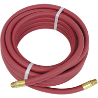 Heavy-Duty Air Hose, Air, PVC, 3/8" dia. x 25', 300 psi, 3/8" NPT Action Paper