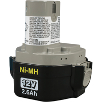 Pod-Style Battery, Ni-MH, 12 V, 2.6 A Action Paper
