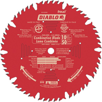 Contractor Saw Blades - Combination Saw Blades, 10", 50 Teeth, Wood Use Action Paper