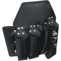 Tool Pouch, Multiple Tool Holder, Leather, 5 Pockets Action Paper