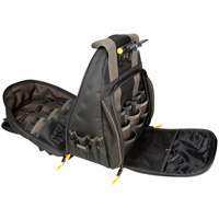 Sacs &agrave; dos pour outils Techgear &agrave; 53 pochettes, 16" lo x 13-1/4" la, Noir, Polyester Action Paper