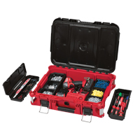 Boîte &agrave; outils Packout, 22" x 16" x 7", Noir/Rouge Action Paper