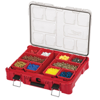 Organisateur Packout, 20" x 15" x 5", Noir/Rouge Action Paper