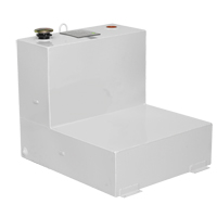 Steel Fuel Transfer Tank, Steel, 48 gal. Capacity, White TEQ715 | Action Paper