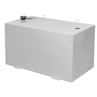 Steel Fuel Transfer Tank, Steel, 100 Gal. Capacity, White TEQ716 | Action Paper