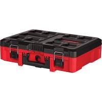 Packout Tool Case with Customizable Insert, 20-7/10" x 15-1/5" x 6-1/5", Black/Red Action Paper