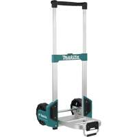 Trolley for Interlocking Cases, 11" W x 12" L, 276 lbs. Cap., Rubber Wheels TEQ908 | Action Paper