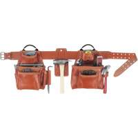 Deluxe Tool Belt Combo, Leather, Tan Action Paper